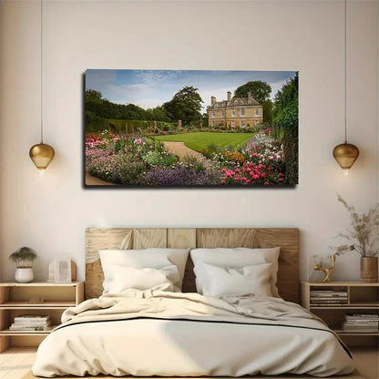 Blooming Flowers Wall Art Canvas Office Home Room Framed 120x60cm