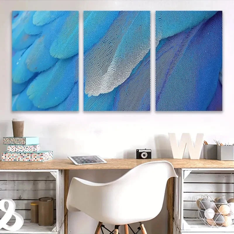 3pcs  Moonlit Night on The Frozen Lake Wall Art Set Canvas Framed 40x60cm - High Quality Print 100% Australian Made Wall Canvas Ready to Hang (Copy) - Bella Home Decor