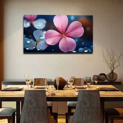Fresh Flowers Very Simple Wall Art Canvas Office Home Room Framed 120x60cm