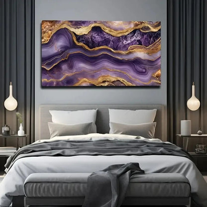 Contemplative Design Unique Wall Art Canvas Office Home Room Framed 120x60cm
