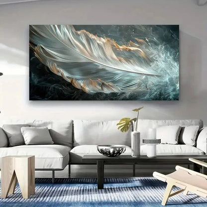 Modern Art Mural Measuring Wall Art Canvas Office Home Room Framed 120x60cm