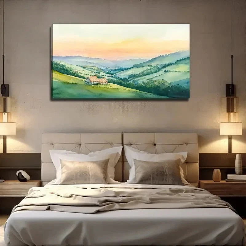 Outdoor Scenery Nature Wall Art Canvas Office Home Room Framed 120x60cm