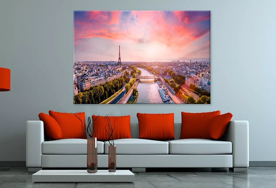 Elegant City Of Lights Wall Art Decor 100% Australian Made - Bella Home Decor