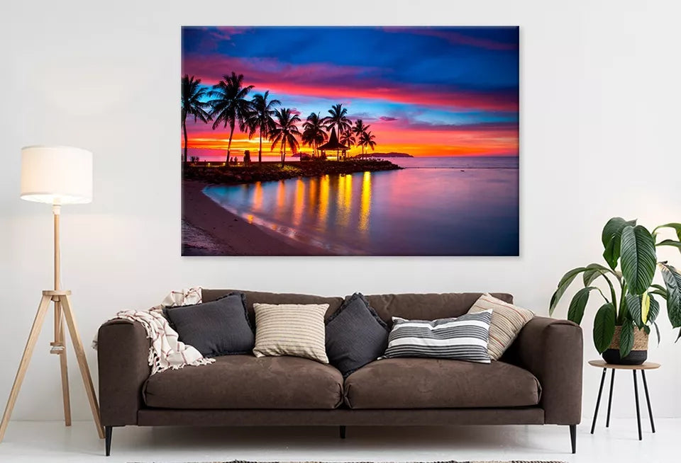 Sunrise From North Borneo Wall Art Decor 100% Australian Made - Bella Home Decor