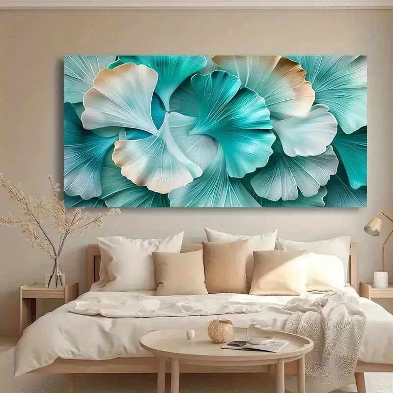 Phenom Penh Modern Botanical Wall Art Canvas Office Home Room Framed 120x60cm