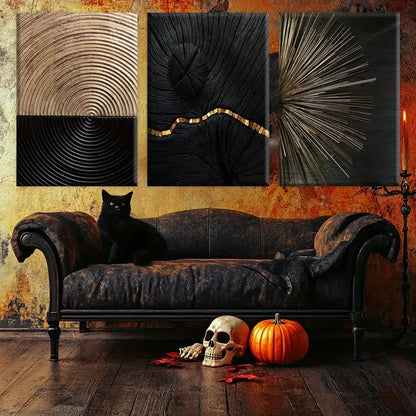 3pcs art poster, fantasy decoration Art Set Canvas Framed 50x70cm - High Quality Print 100% Australian Made Wall Canvas Ready to Hang - Bella Home Decor