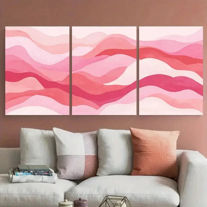 3pcs Minimalist Typography Aesthetic Perfect Wall Art Set Canvas Framed 40x60cm - High Quality Print 100% Australian Made Wall Canvas Ready to Hang