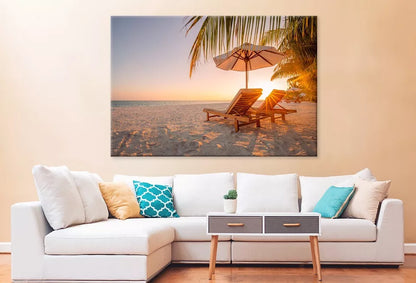 Beautiful Tropical Sunset Scenery Wall Art Decor 100% Australian Made - Bella Home Decor