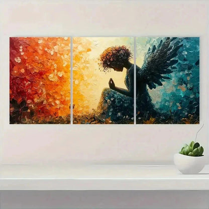 3pcs Vibrant Colors & Detailed Craftsman Perfect Wall Art Set Canvas Framed 50x70cm - High Quality Print 100% Australian Made Wall Canvas Ready to Hang