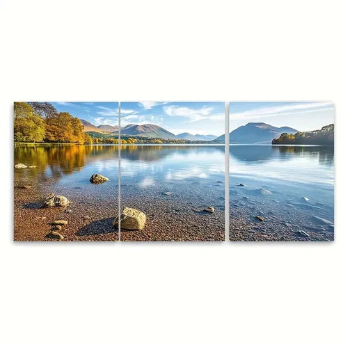 3pcs Vibrant Nature Photography ET Wall Art Set Canvas Unframed – High Quality Print 100% Australian Made Wall Canvas - Bella Home Decor