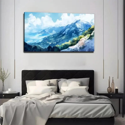 Open Scenery Perfect Wall Art Canvas Office Home Room Framed 120x60cm