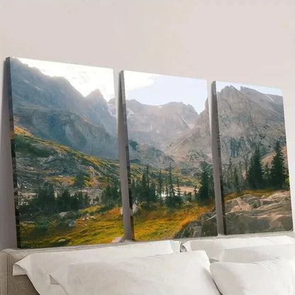 3pcs Spring & Summer Season Landscape Theme Wall Art Set Canvas Unframed - High Quality Print 100% Australian Made Wall Canvas