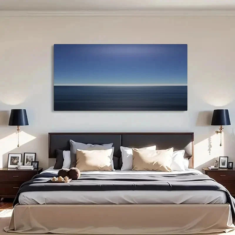 Ocean Natural Landscape Seaside Wall Art Canvas Office Home Room Framed 120x60cm