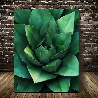 Featuring Agave Geometric Designs by Galeswitzer 40x60cm Metal Print Ready to Hang - Bella Home Decor