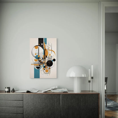 Abstract Harmony 60x90cm Metal Print Ready to Hang