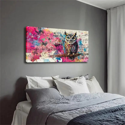Multicolor Abstract Background Wall Art Canvas Office Home Room Framed 120x60cm - Bella Home Decor