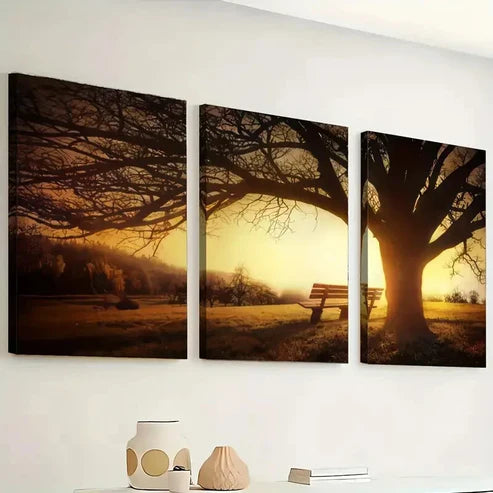 3pcs Vibrant Nature Landscape Perfect Wall Art Canvas Unframed - High Quality Print 100% Australian Made Wall Canvas