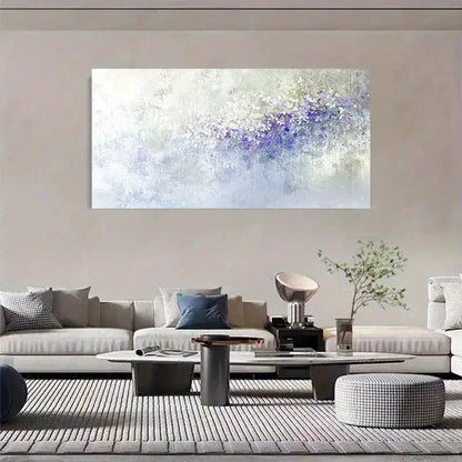 Abstract Wisteria Flower Hook Wall Art Canvas Office Home Room Framed 120x60cm