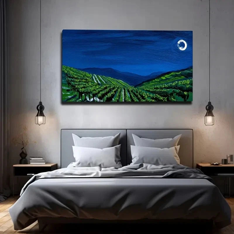 Harmony Grapevine Wall Art Canvas Office Home Room Framed 120x60cm