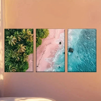 3pcs smart tv 4k5500, Artist Drawing Set Wall Art Set Canvas Framed 40x60cm - High Quality Print 100% Australian Made Wall Canvas Ready to Hang