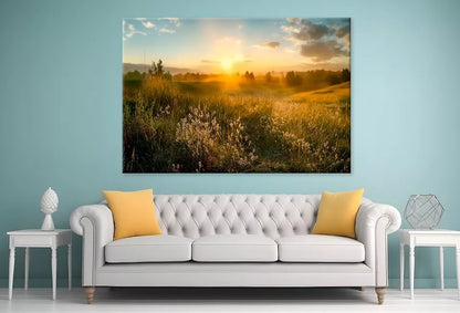Blooming Wild High Grass Wall Art Decor 100% Australian Made - Bella Home Decor