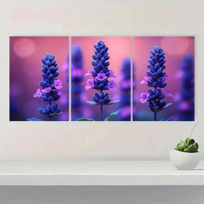 3pcs Dark Color Art Golden Light Art RT Wall Art Set Canvas Framed 50x70cm - High Quality Print 100% Australian Made Wall Canvas Ready to Hang - Bella Home Decor