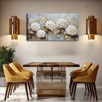 Style with Golden Accents Wall Art canvas office home room framed 120x60cm - Bella Home Decor