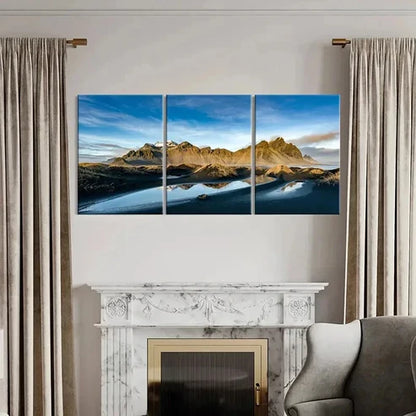 3pcs Desert & Rocks Nature Landscape Wall Art Canvas Unframed - High Quality Print 100% Australian Made Wall Canvas