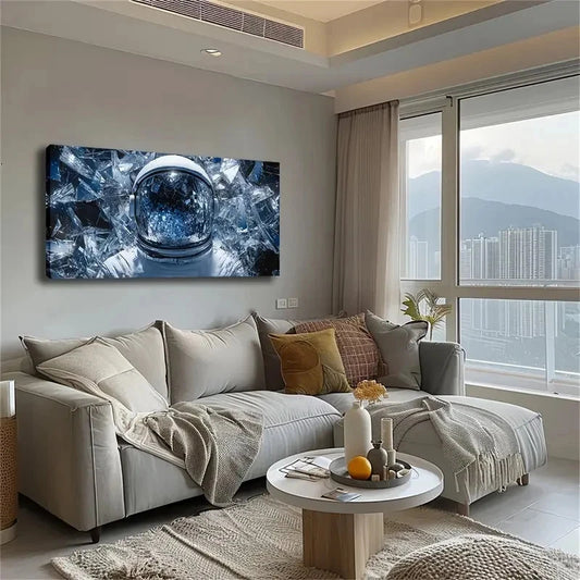 Modern Minimalist Style Wall Art Canvas Office Home Room Framed 120x60cm