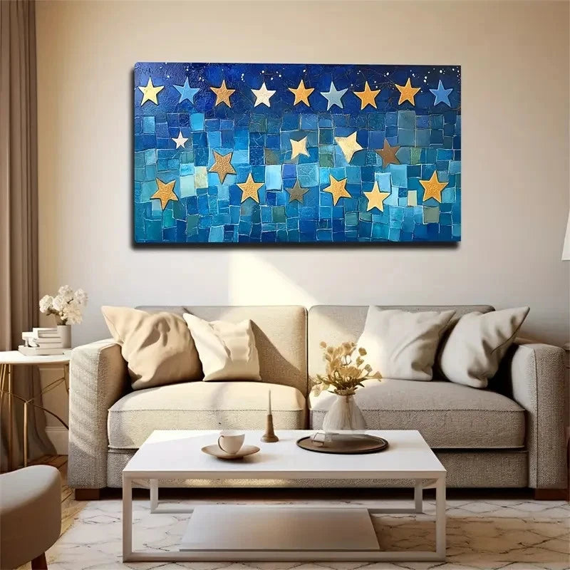 Full Of Dreamy Colors Wall Art Canvas Office Home Room Framed 120x60cm