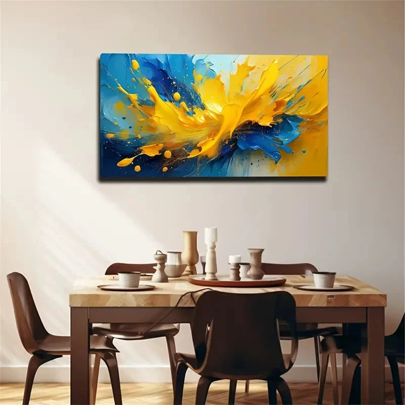 Visual Tension Suitable Wall Art Canvas Office Home Room Framed 120x60cm