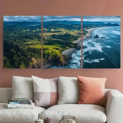 3pcs Pacific Northwest Oregon Art Set Canvas Unframed - High Quality Print 100% Australian Made Wall Canvas