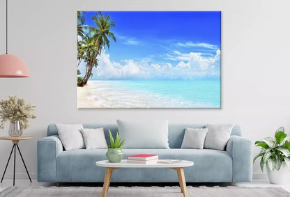 Vibrant Paradise Tropical Island   Wall Art Decor 100% Australian Made - Bella Home Decor
