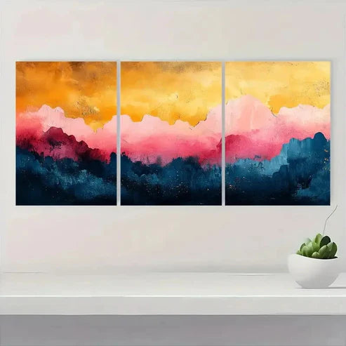3pcs Artistic Design for Stylish Home Wall Art Canvas Unframed – High Quality Print 100% Australian Made Wall Canvas - Bella Home Decor