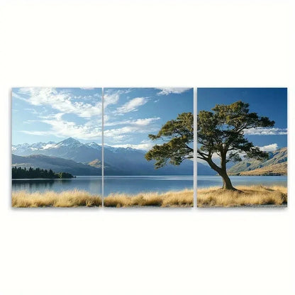 3pcs Vibrant New Zealand Nature WE  Wall Art Set Canvas Framed 60x90cm - High Quality Print 100% Australian Made Wall Canvas Ready to Hang