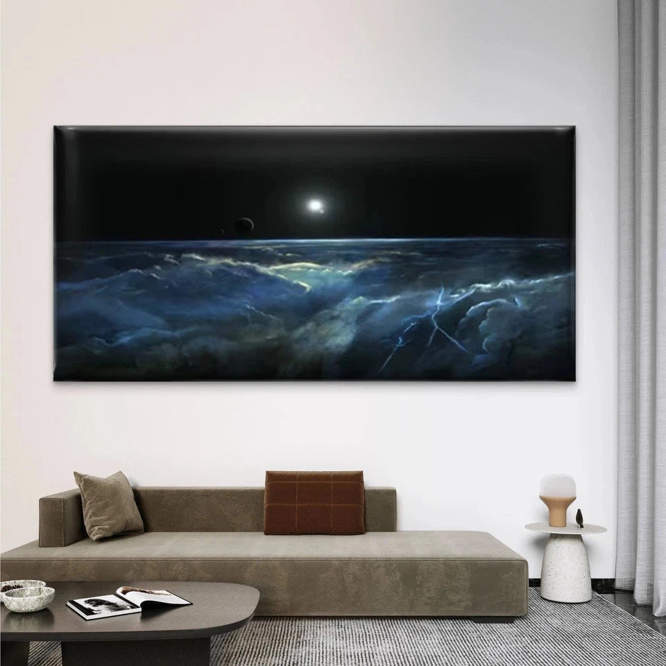 Picturesque Natural Scenery Wall Art Canvas Office Home Room Framed 120x60cm