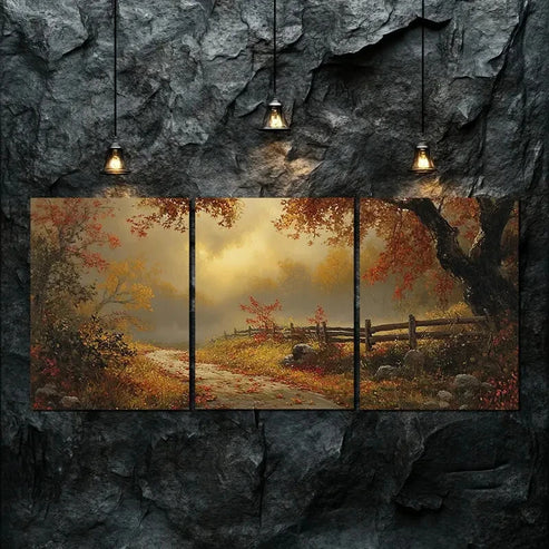 3pcs Exquisite Solid Nature Colorful Perfect Wall Art Canvas Unframed - High Quality Print 100% Australian Made Wall Canvas
