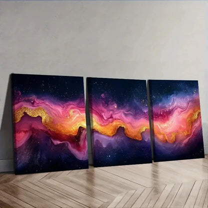 3pcs A whale Wall Art Canvas Unframed - High Quality Print 100% Australian Made Wall Canvas - Bella Home Decor
