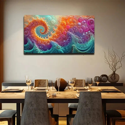 Complex Textures Modern Style Wall Art Canvas Office Home Room Framed 120x60cm