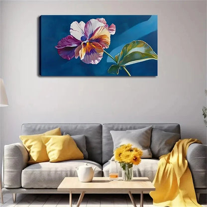 Delicate Stroke And Rich Color Wall Art Canvas Office Home Room Framed 120x60cm