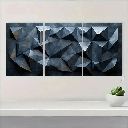 3pcs  Dustin Way Canvas Print Art Black DJ    Wall Art Set Canvas Framed 50x70cm - High Quality Print 100% Australian Made Wall Canvas Ready to Hang - Bella Home Decor