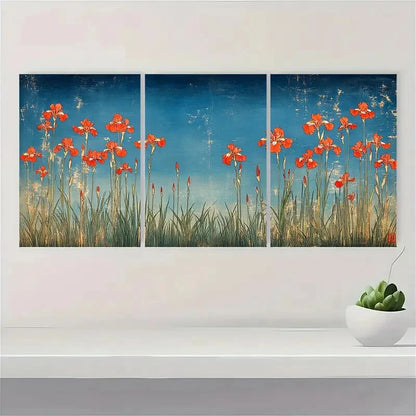 3pcs Ukiyo-E Woodblock Yorikiri  Perfect Wall Art Set Canvas Framed 40x60cm - High Quality Print 100% Australian Made Wall Canvas Ready to Hang - Bella Home Decor