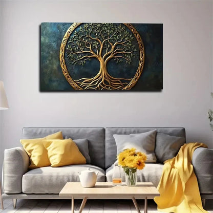 Dark Blue Background Perfect Wall Art Canvas Office Home Room Framed 120x60cm