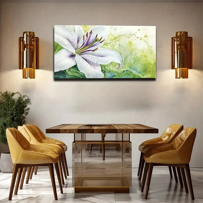 Full Of Vibrant Flowers Vivid Wall Art Canvas Office Home Room Framed 120x60cm
