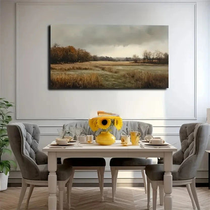 Frameless Modern Bohemian Area Wall Art Canvas Office Home Room Framed 120x60cm