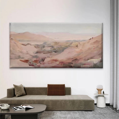Abstract Desert Mountain Wall Art Canvas Office Home Room Framed 120x60cm