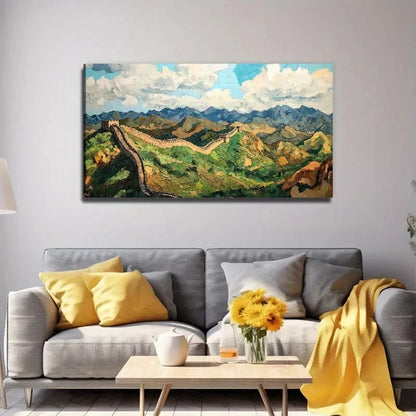 Famous Architecture Wall Art Canvas Office Home Room Framed 120x60cm