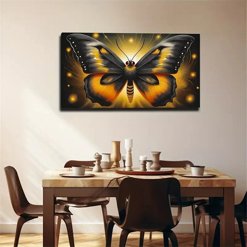 Modern Bohemian Wall Art Canvas Office Home Room Framed 120x60cm