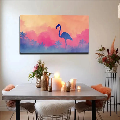 Modern Bohemian Tropical Wall Art Canvas Office Home Room Framed 120x60cm