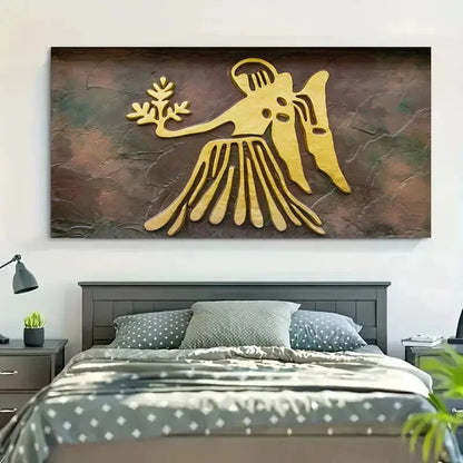 Vibrant Colors Textured Brushs Wall Art Canvas Office Home Room Framed 120x60cm